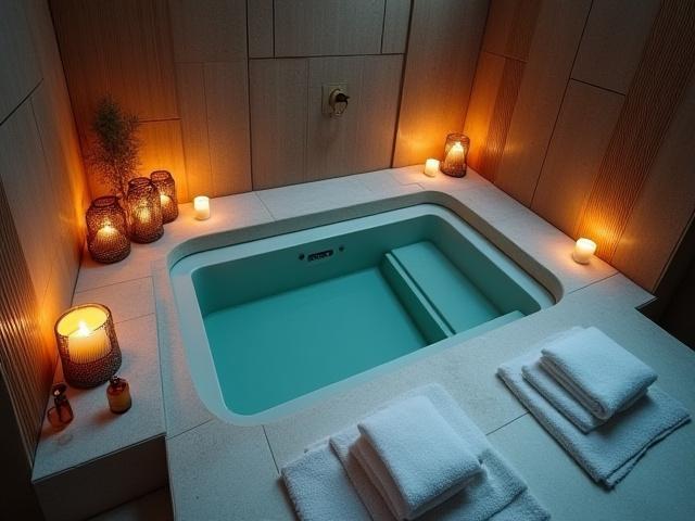 Entspannende Spa-Behandlung